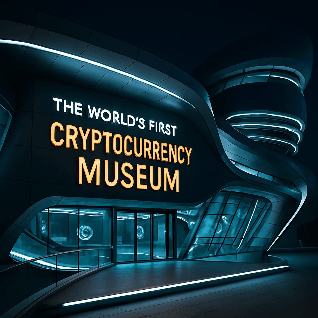 Cryptocurrency Museum Concept